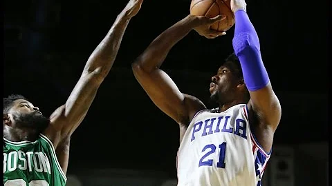 Joel Embiid Shows Upside in First NBA Game