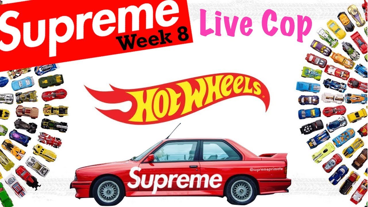 Supreme Week 8 Hot Wheels Live Cop | Only Chance to Buy BMW M3 For