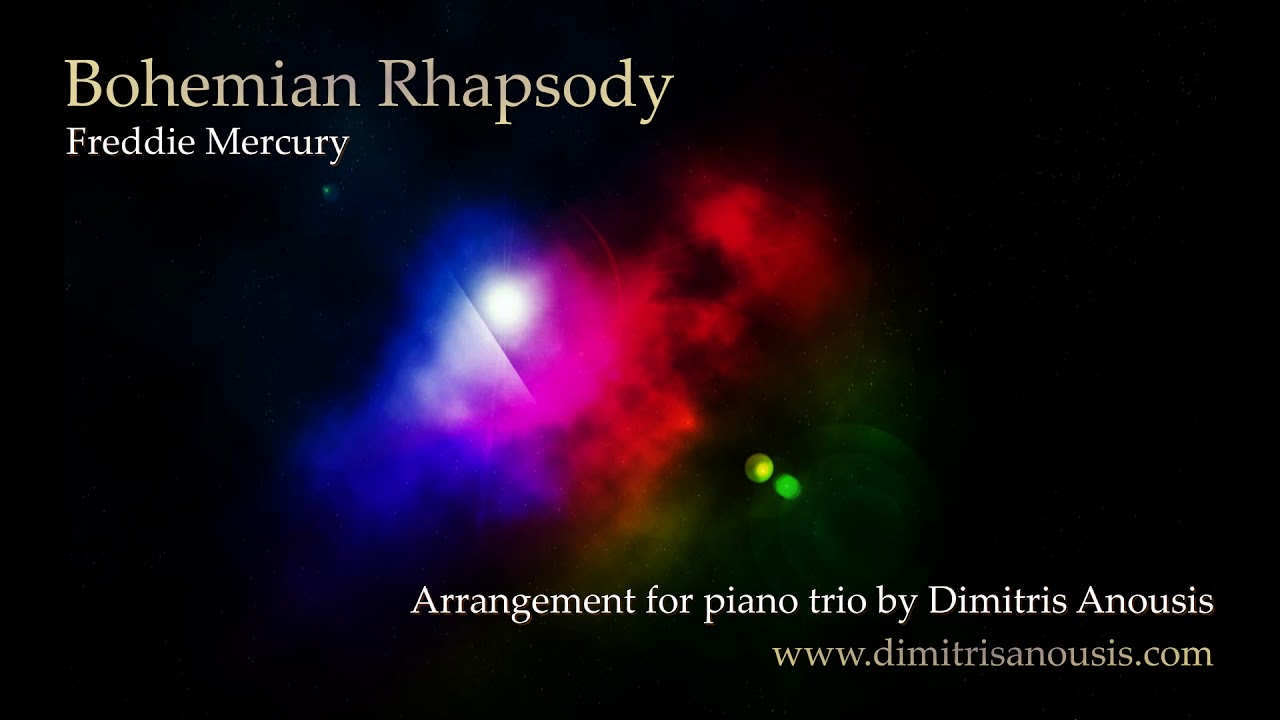 Bohemian Rhapsody - Amazing arrangement for piano trio