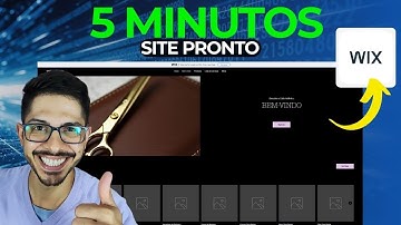 Como Criar um Site Profissional com Inteligência Artificial em Minutos com o Wix AI!