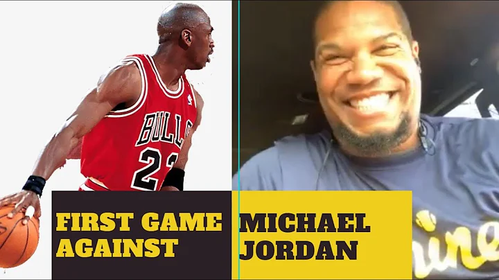 Tariq on his FIRST NBA game against MJ #ilovethisg...