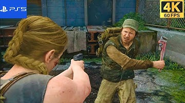 (Grounded) Abby Best Pistol And Melee Kills In No Return TLOU 2 Remastered Ps5 |