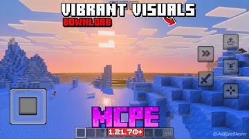 Vibrant Visuals Minecraft PE 1.21.70 / 1.21+  | Shader MCPE 1.21 - Original/Patch/Beta