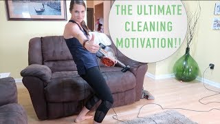 Whole House Clean With Me!  Ultimate Clean With Me!  Cleaning Motivation!