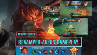 REVAMPED AULUS IS SCARY! 😰 27-0-8 KDA 😱 Mobile Legends Bang Bang #moba #mobagames #gameplay