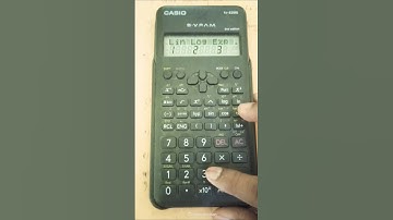 How to Solve Matrices Using the Casio fx-82MS Calculator #shorts #calculator