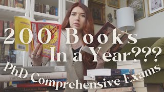 Read 200 Books in a Year?? | What Are Comprehensive Exams? + Requirements for the US PhD in History