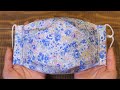 5 minutes ORIGAMI mask!!! Breathable no fog on glasses easy DIY