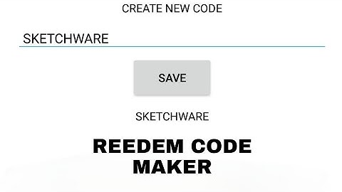 HOW TO MAKE PROMO CODE MAKER IN SKETCHWARE