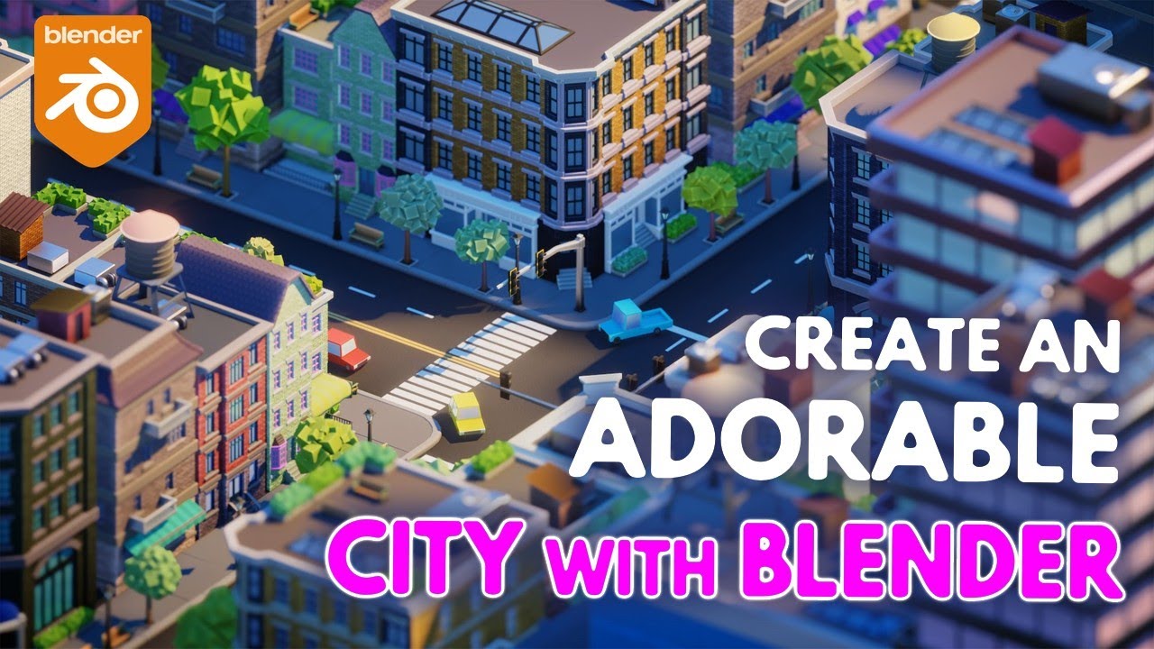 CUBICITY: Utilizing Asset Libraries with Blender | Course Trailer