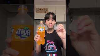 Fanta + Ice  #Tiktok #Oxzung #Viral #Funny #Hacks #Try