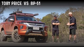 Toby Price's Triton Old Man Emu BP-51 test run