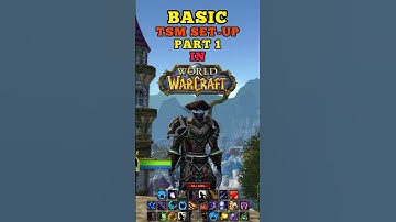Basic TSM setup in World of Warcraft part 1. #wow #worldofwarcraft #thewarwithin #wowgoldmaking