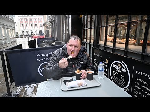 Visiting York to Try a FAMOUS Yorkshire Pudding Wrap