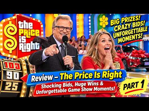Review – The Price Is Right – Shocking Bids, Huge Wins & Unforgettable Game Show Moments | Part 1