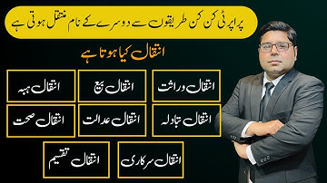 What is Intiqal / Mutation? Types of Land Transfers in Pakistan