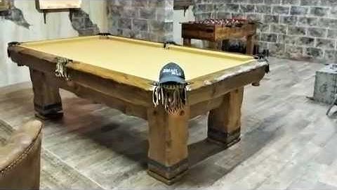 Log Pool Table