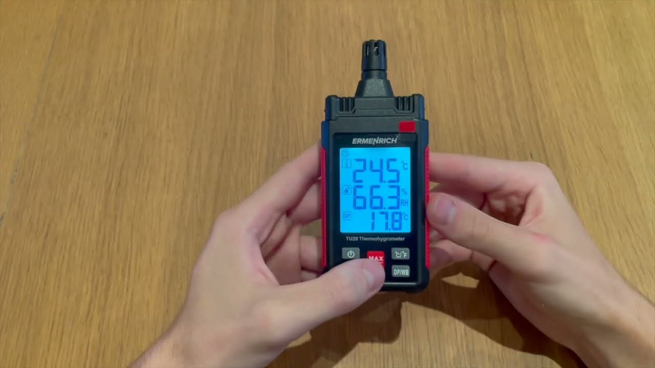 Термогигрометр Ermenrich Wett TU20 | Ermenrich – видео распаковки