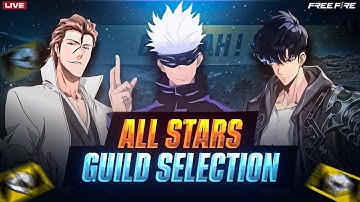 ALL STARS GUILD SELECTION ||  LOADING PC LIVE