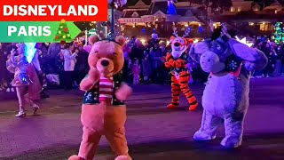 Disneyland Paris, Mickey’s Dazzling Christmas Parade, 2023. The most complete parade! See it all!