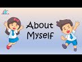 About myself  let me introduce myself  learning lessons for kids
