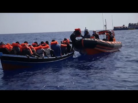 გასულ დღეებში ხმელთაშუა ზღვაზე 800-ზე მეტი მიგრანტი გადაარჩინეს