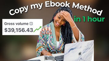I Made $39,000 From One Ebook: Here’s the Exact Method (Free to Copy)