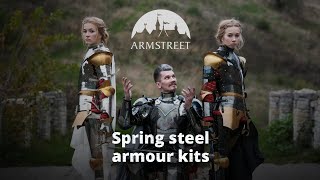 ArmStreet’s Spring Steel Male and Female Knight Armour