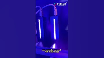 uv led linear curing light system 200 10mm #uvled #uvcuring #uvlight #uvfinishing #ultravioletlight