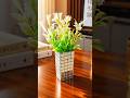 Easy Diy RoomDecorIdeas _ Amazing mini flower vase decoration _ #youtube #shorts _ #Room Decor