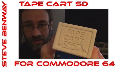 Tape Cart SD - fast loading tape files on Commodore 64