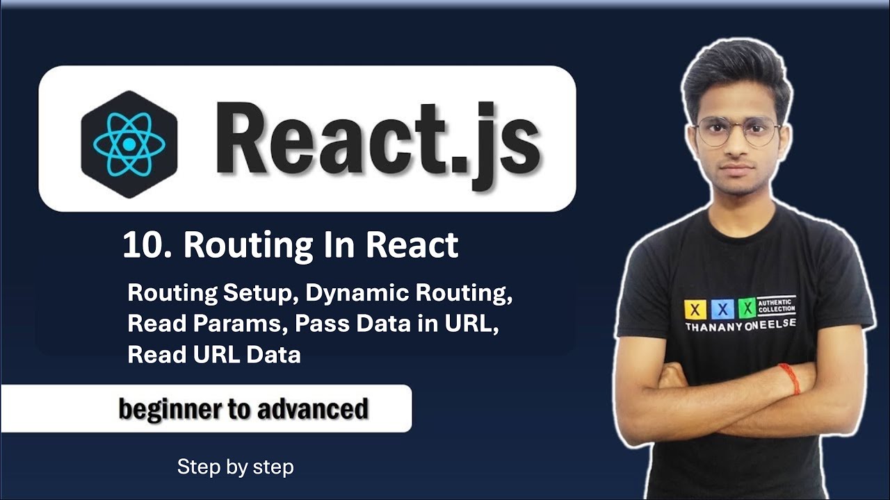 Routing in React JS | Pass & Read Data from URL in React | Routing in ...