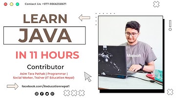 Java Complete Tutorial In Nepali Language | Java  Beginners Course in Nepali | Java Training Nepal