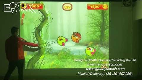 EPARK reliable indoor interactive floor projection system，Interactive projection，interactive floor