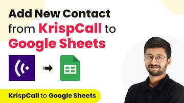 How to Add New Contacts from KrispCall to Google Sheets