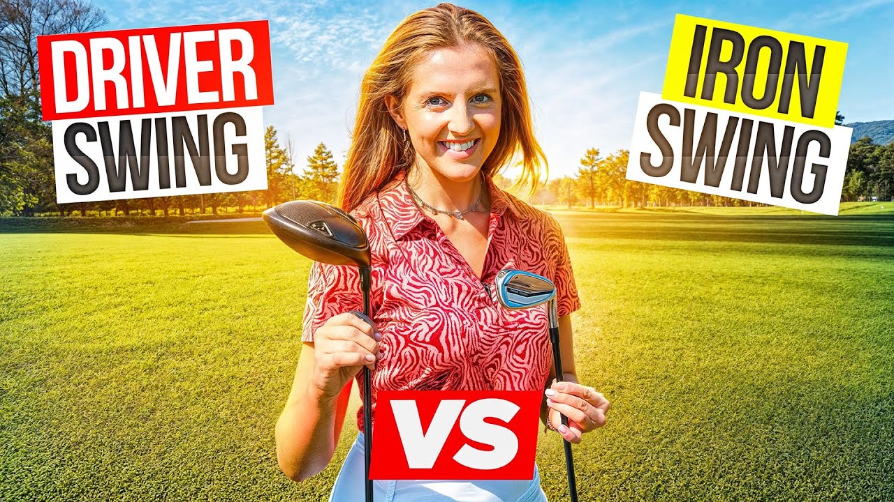 Driver Swing Vs Iron Swing (What's The Difference?) - YouTube