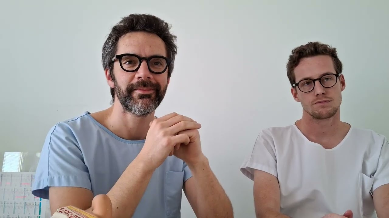 Pr Marx et Quentin Legois