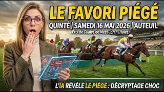 Quinté Saturday, May 16, 2026 – Auteuil Prix de Guales de Mezaubran: the favorite trapped on his ... screenshot 2