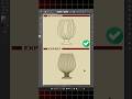 Adobe Illustrator Tutorial to draw a water glass ✨ #illustratortutorials