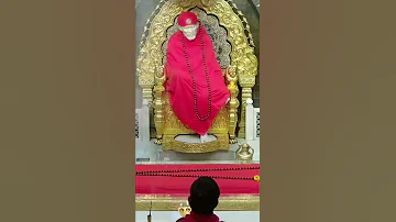 13 Jan 2022 Shirdi Sai Baba Short shej Aarti Shirdi Darshan  | Aarti Live | Aarthi Song