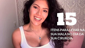 O que levar para o hospital no dia da cirurgia plástica silicone?