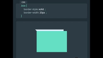 Learn CSS Border Width in 12 Seconds.