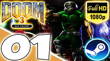 Doom 3: BFG Edition (Doom 2) - 100% Walkthrough (Ultra-Violence) - Episode 1: Space Station (HD)
