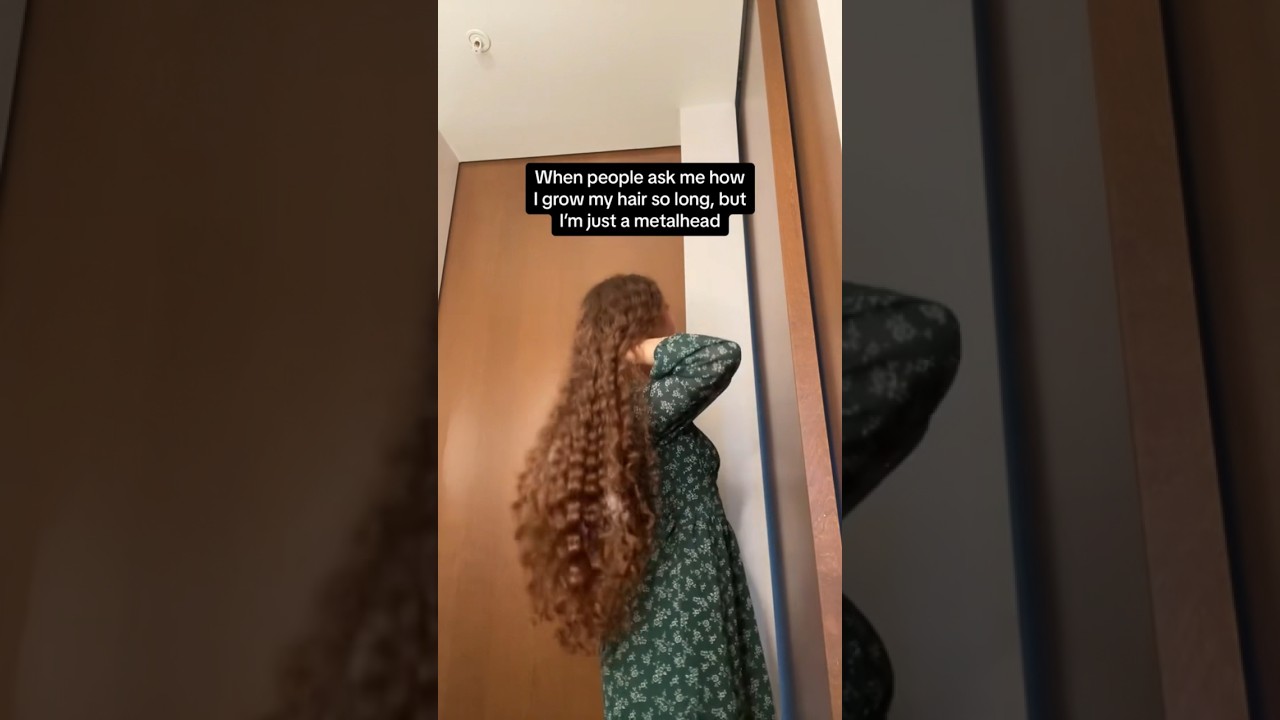 “How do you get your hair so long?”