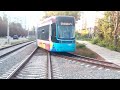 Киев, скоростной трамвай на Борщаговке. Реконструкция нескоростной линии.