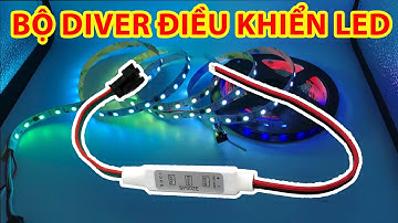 Mạch điều khiển Led WS2812 WS2811 3 nút SP002E - Test sản phẩm cùng Điện Tử Nshop