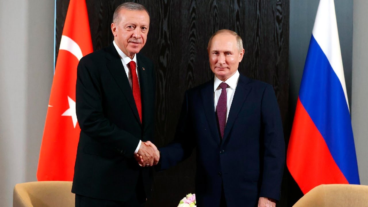 Путин поздравил Эрдогана с 70-летием