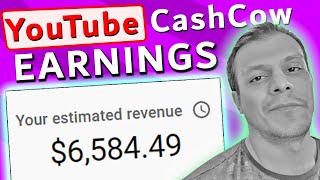 My Cash Cow YouTube Channel Earnings | How To Make A CashCow YouTube Automation