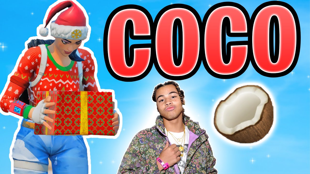 THE BEST "COCO" 🥥 FORTNITE MONTAGE! (24KGoldn & DaBaby)