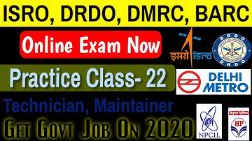 Helping Tapan Live Class- 22  || SELECTED MCQ for ISRO, DRDO, OFB, IOCL MCQ paper